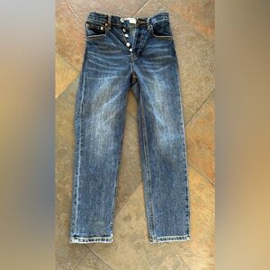 Agolde size 24 cropped